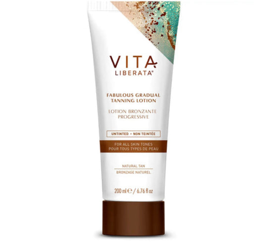 Vita Liberata Untinted Fabulous Gradual Tanning Lotion 200ml Untinted